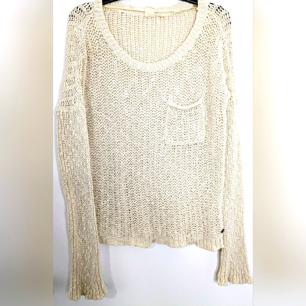 Roxy Cream Knit Sweater